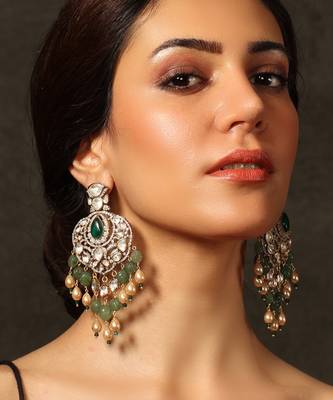 Gleaming mosaic earrings 1