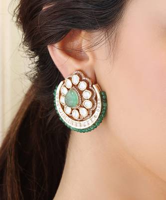 Auric frost stud earrings 2
