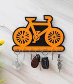 Beautiful Cycle Designer Wooden Key Holder for Home/Office Decor