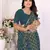 Teal Patola And Bandhej Pattern Soft Cotton Light Weight Saree 