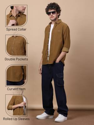 Men's smart corduroy casual shirt | shirt for men 1