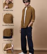 Men's smart corduroy casual shirt | shirt for men