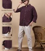 Men's smart corduroy casual shirt | shirt for men