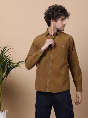 Men's smart corduroy casual shirt | shirt for men 2