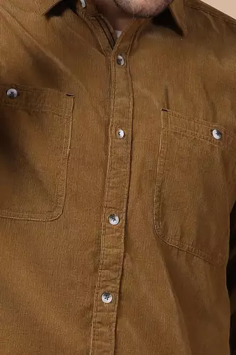 Men's smart corduroy casual shirt | shirt for men