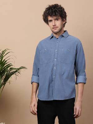 Men's smart corduroy casual shirt | shirt for men 2