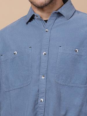 Men's smart corduroy casual shirt | shirt for men 4