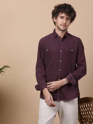 Men's smart corduroy casual shirt | shirt for men 2