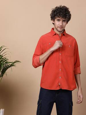 Men's smart corduroy casual shirt | shirt for men 2