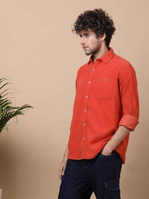 Men's smart corduroy casual shirt | shirt for men 4
