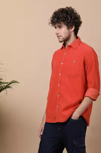 Men's smart corduroy casual shirt | shirt for men