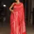 Red silk blend sarees with blouse
