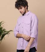 Men's cotton twill snap button shirt | shirt for men