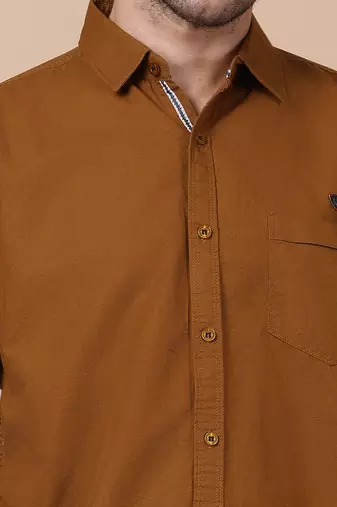 Men's linen blend casual shirt | half sleeves shirt for men