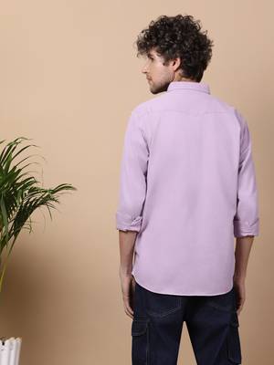 Men's cotton twill snap button shirt | shirt for men 3