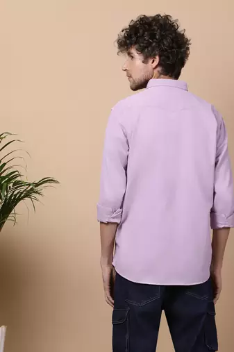Men's cotton twill snap button shirt | shirt for men