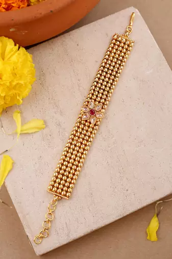 Simple Gold Plated Bracelet
