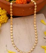 Gold-Plated Heart-Shaped Necklace