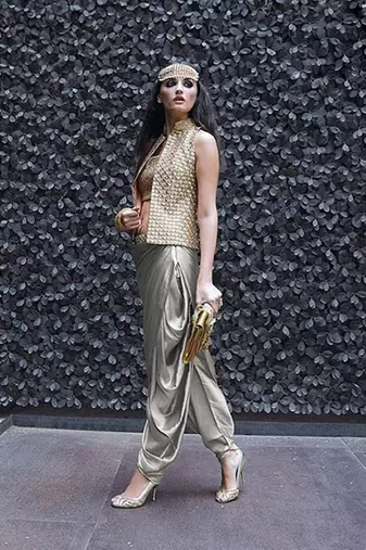 Grey Embroidery Zari Work Net Lehenga Blouse & Jacket