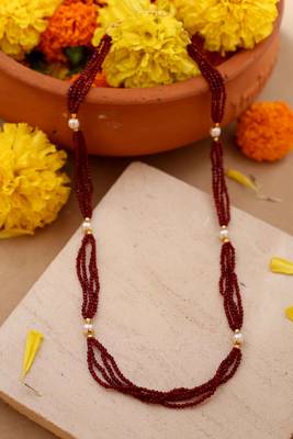 Red Kundan Necklace 6