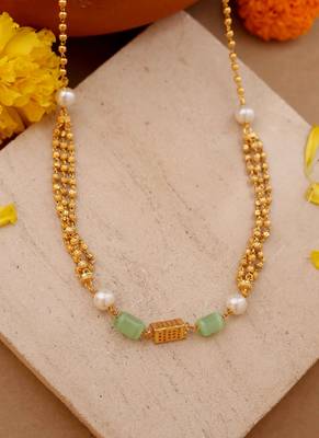 Multicoloured Kundan Necklace 6