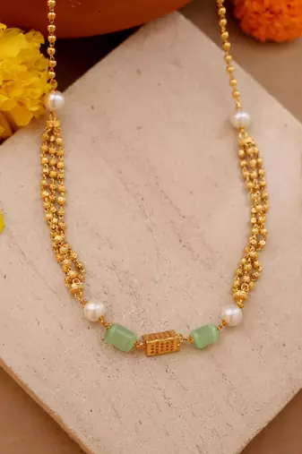 Multicoloured Kundan Necklace