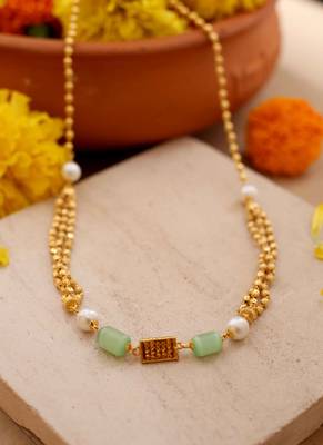 Multicoloured Kundan Necklace 7