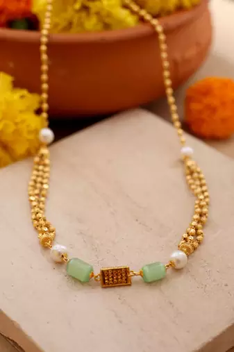 Multicoloured Kundan Necklace