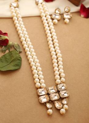 2 Layered Necklace Set 6