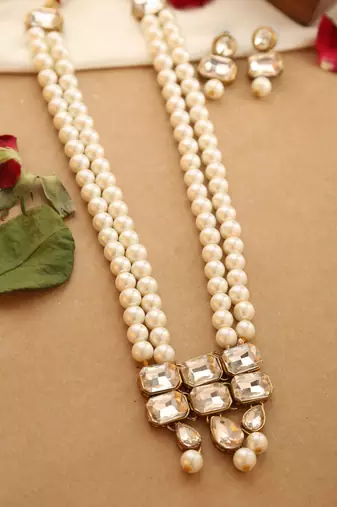 2 Layered Necklace Set