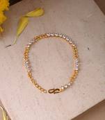White Gold Plated Bracelet for Wedding
