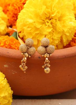 Gold-Plated Necklace Set with Earrings 8