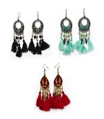 stylish tassel earrings combo