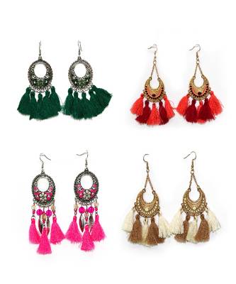 latest designer tassel earrings 1