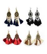 stylish party wear tassel earrings