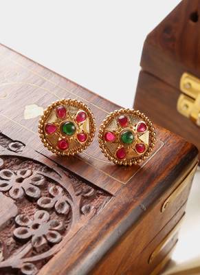 Gold Multicolor Studs 1