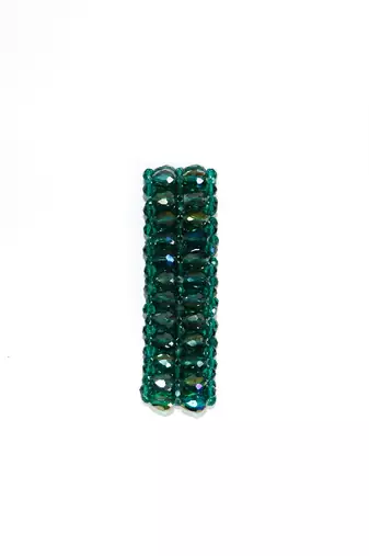 stylish adjustable teal bracelet