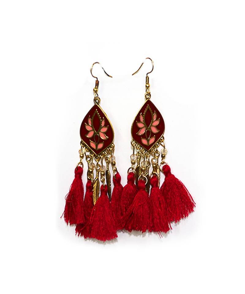 stylish tassel earrings combo