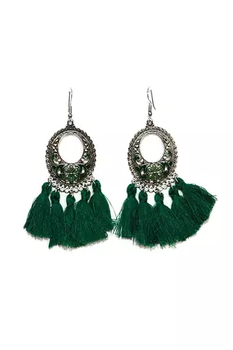 latest designer tassel earrings