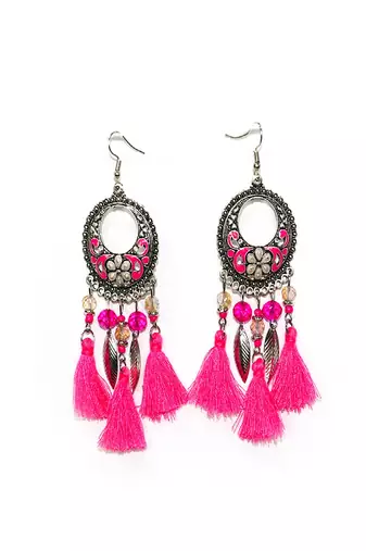 latest designer tassel earrings