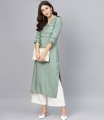 Striped Formal Kurta with Pants Set