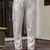 Trendmalls Trendmalls Off-White Chanderi Floral Embroidery Salwar Suit Kurta Pant with Dupatta Set