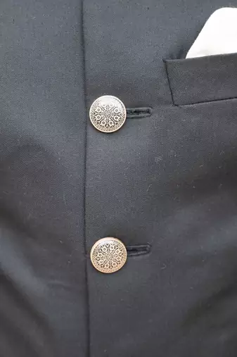 Black sherwani set