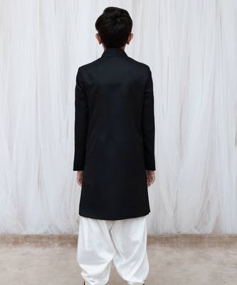 Black sherwani set 3