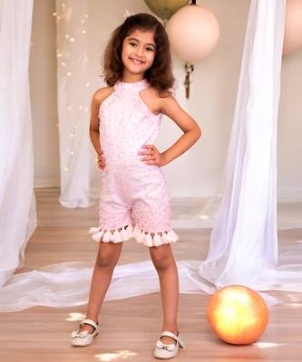 Pink jumpsuit 1