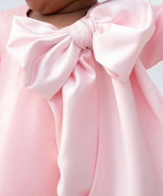 Baby pink organza dress 2