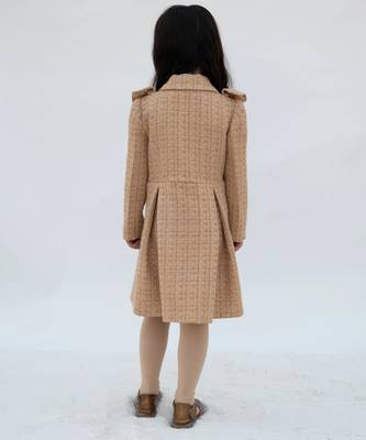 Beige tweed frock 5