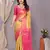 Lemon woven kanchipuram art silk handloom saree with blouse