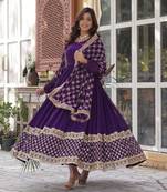 Premium designer readymade gown with dupatta sets