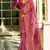pink tissue silk woven saree with unstitched blouse piece